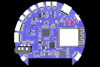design pcb, layout, schematics with gerbers in kicad