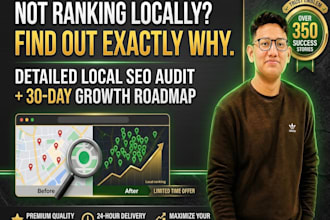 do local SEO audit and competitor analysis to boost your google map rankings