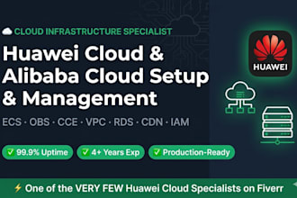 set up and manage your huawei cloud or alibaba cloud infrastructure