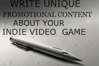 write promotional content for your steam indie game in social media