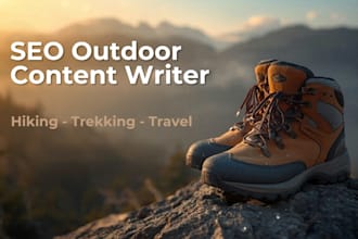 write authentic hiking, trekking and mountaineering articles