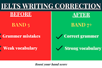 correcting ielts writing tasks
