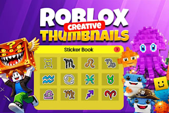 make a professional roblox thumbnail