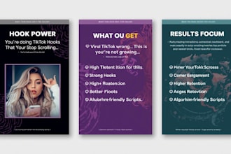 create high retention tiktok scripts and viral content ideas