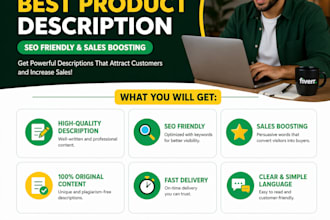 write best product description for your product