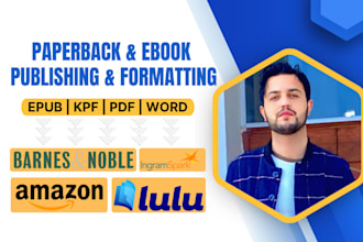 amazon kdp book publishing and kdp book formatting