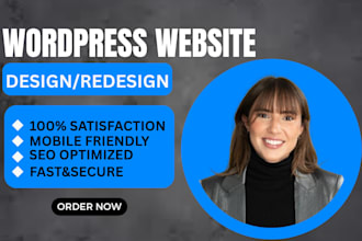 wordpress website redesign a wordpress website with SEO