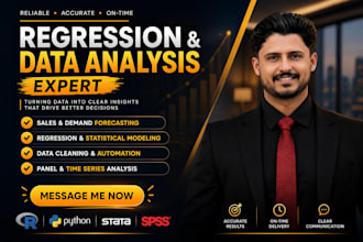 deliver expert statistical analysis with spss, stata, and r and python