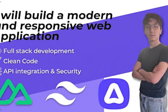 build a modern responsive website
