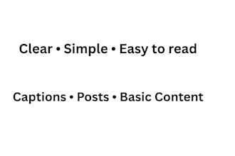 rewrite and simplify your text clearly