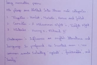 handwrite asthhetics  notes and convert PDF to word