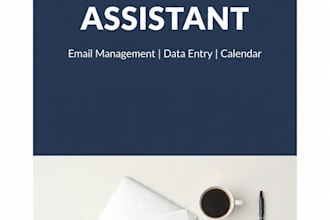 do data entry and email management