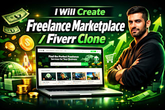 build a custom freelance marketplace website fiverr clone