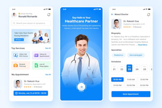 build doctor appointment software, medicine delivery software, telemedicine app