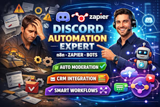 do discord n8n  integration discord channel automation discord zapier bot