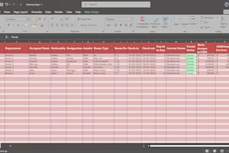 build a custom excel sheet with formulas and automation