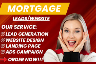 mortgage leads mca leads business loan leads loan website mortgage website