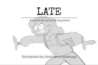 create a professional storyboard for your animation or film