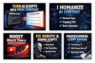 rewrite chatgpt scripts into engaging youtube content