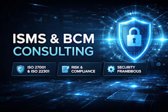 support isms and bcm implementation iso 27001 and iso 22301