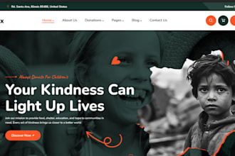 build nonprofit website, 501c3 charity website, donation and fundraising website
