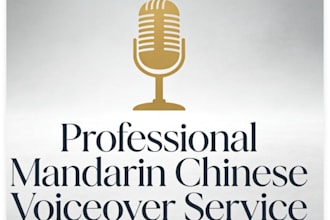 translate and record professional chinese mandarin voice over in 24 hours