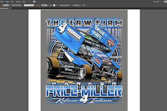 design high quality racing t shirt logo with unlimited revision