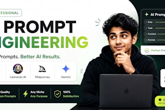 create powerful ai prompts for chatgpt, midjourney, leonardo ai and gemini