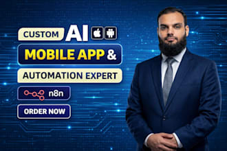 do ai mobile app development as ai developer, ai chatbot