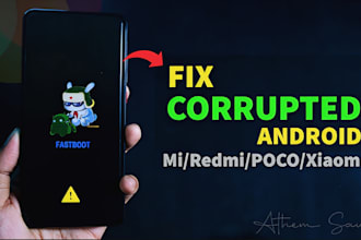 root your android device, install custom roms, fix bootloop and remote support