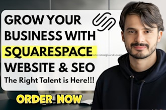 squarespace website design, squarespace website redesign and squarespace seo