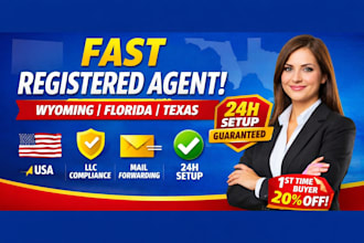 register your wyoming llc with ein and registered agent fast