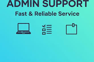 be your professional virtual assistant for data entry and admin tasks