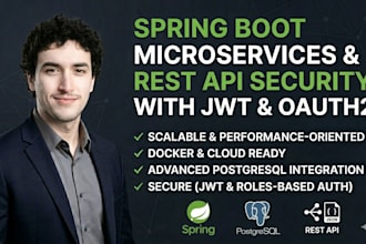 build a spring boot rest API with jwt auth and postgresql