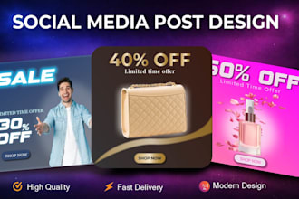 design creative social media post