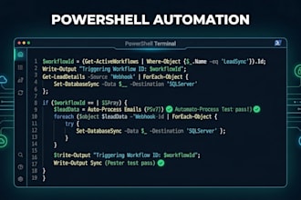 write powershell scripts to automate your windows tasks
