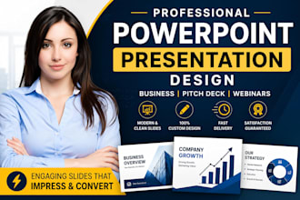 design professional powerpoint presentation slides