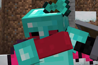 join your minecraft server for 1h