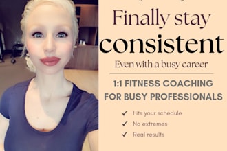help busy professionals lose weight and stay consistent