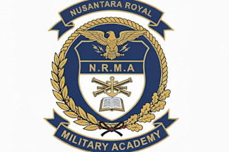design military badge, patch, round sticker label logo