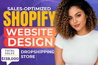 build shopify website, redesign shopify store design or shopify store design