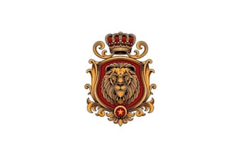 design best quality modern crest logo for group home