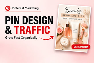 design viral pins and manage your pinterest account for growth
