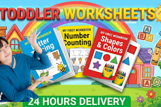 design interactive letter hunt and number quest worksheets for toddlers