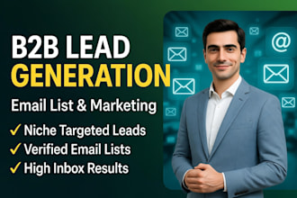 do b2b lead generation any industry, linkedin lead gen
