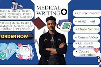 write medical playbook, medical ebook writer, health wellness, fitness guide gym