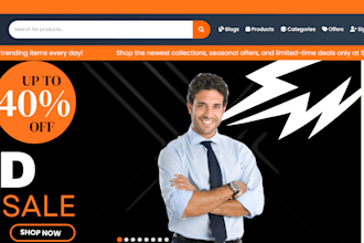 build a responsive website using HTML CSS PHP full stack developer