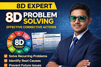 create professional 8d reports root cause analysis and capa plans
