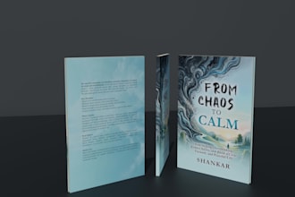 create cinematic 3d book mockups for amazon KDP marketing
