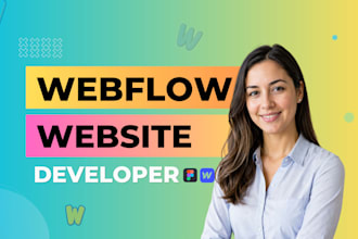 design or develop webflow website design, figma to  webflow website development